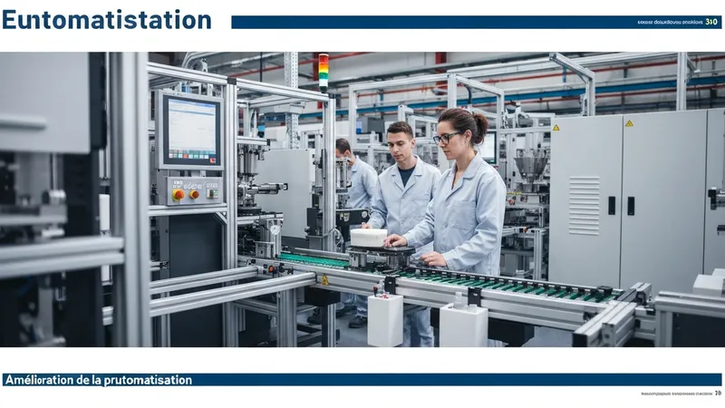 Amélioration de la productivité avec la vision industrielle